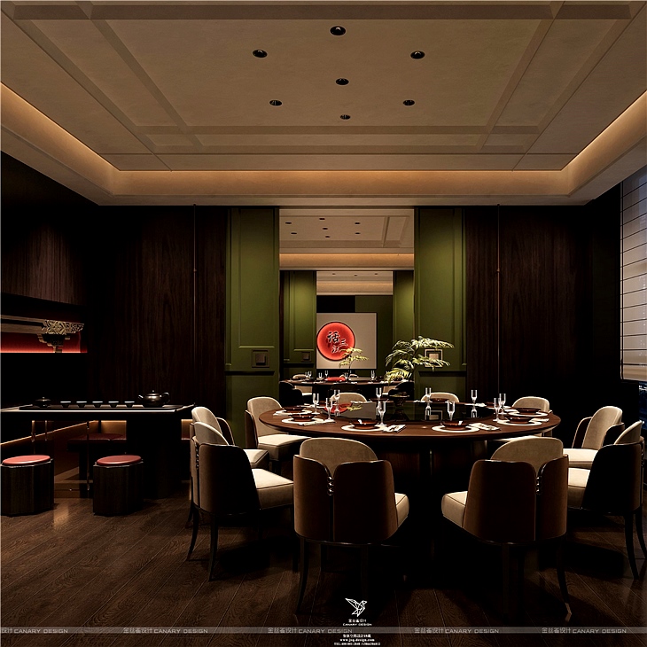 餐廳家具效果圖